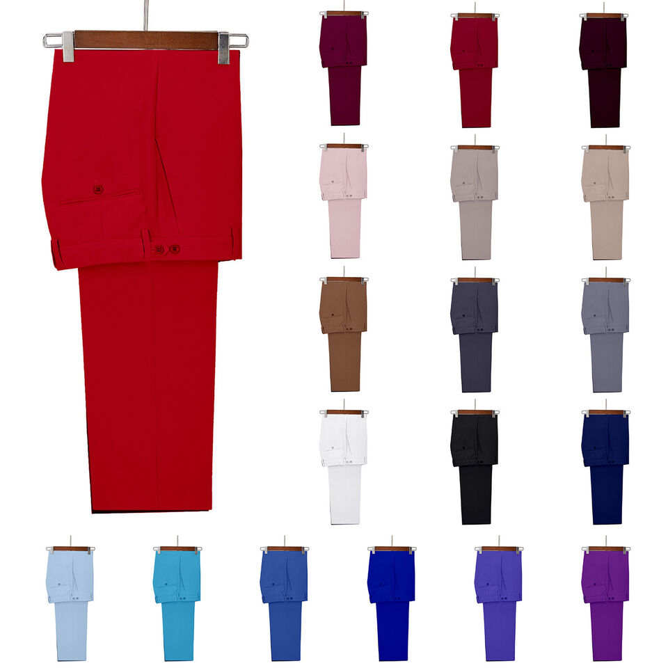 Tall Men Formal Wear - ビジネスメンズパンツ トラウザーズ フォーマル新郎着用 パーティー プロム レギュラービッグトールフィット