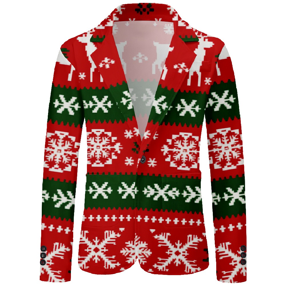 メンズ フェスティバル クリスマス カジュアル ブレザー 3 - Men'S Holiday Formal Wear のレビューと価格
