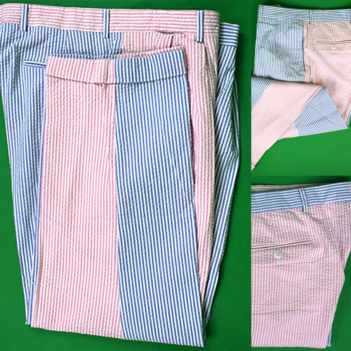 快適なシアサッカーメンズパンツズボン夏フォーマルロング新郎着 - Tall Men Formal Wear のレビューと価格