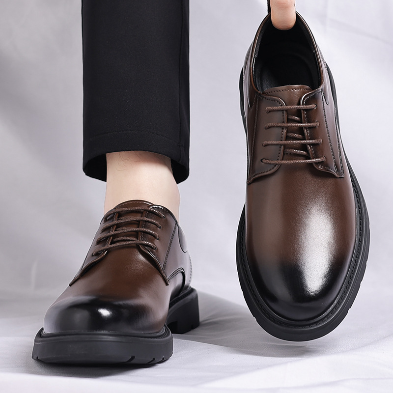 メンズ革靴 ビジネスフォーマル カジュアル革靴 ソフトソール - Men'S Formal Party Wear Shoes のレビューと価格