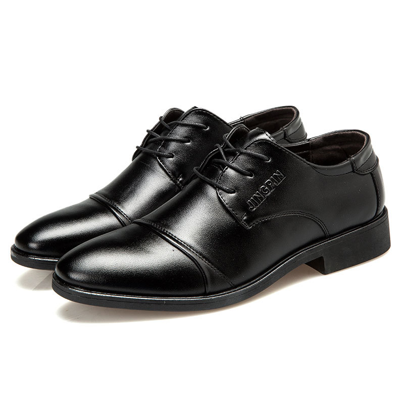 大きいサイズのメンズレザーシューズ、ビジネスドレスシューズ、 - Men'S Formal Party Wear Shoes のレビューと価格