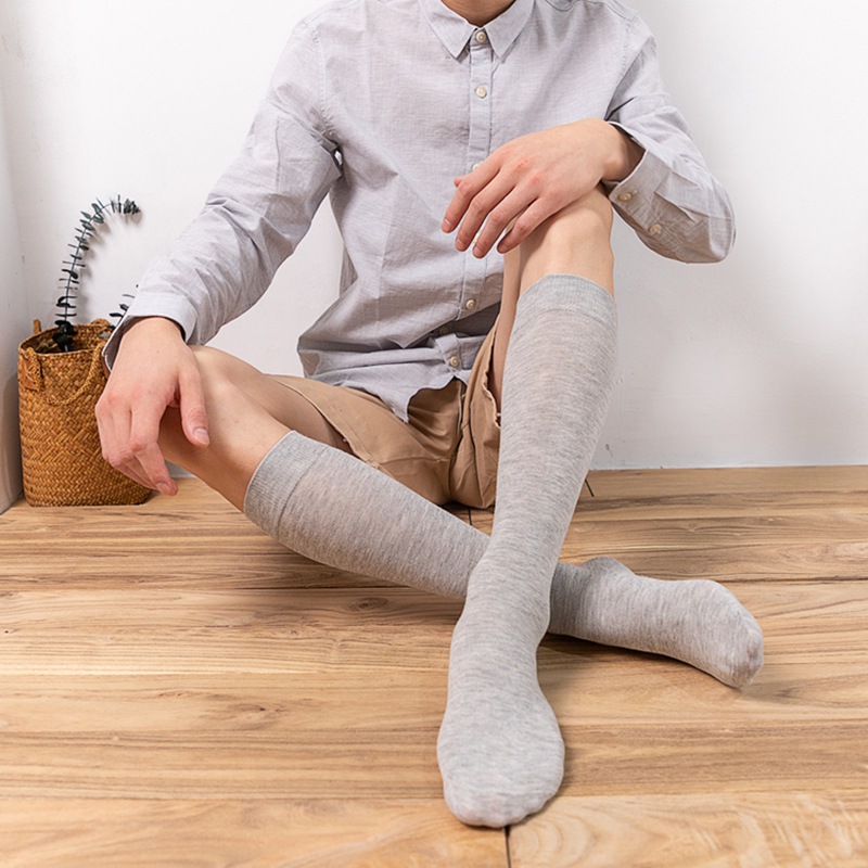 プラス脚長女性のふくらはぎ靴下ビジネスメンズファッションソリ - Tall Men Formal Wear のレビューと価格
