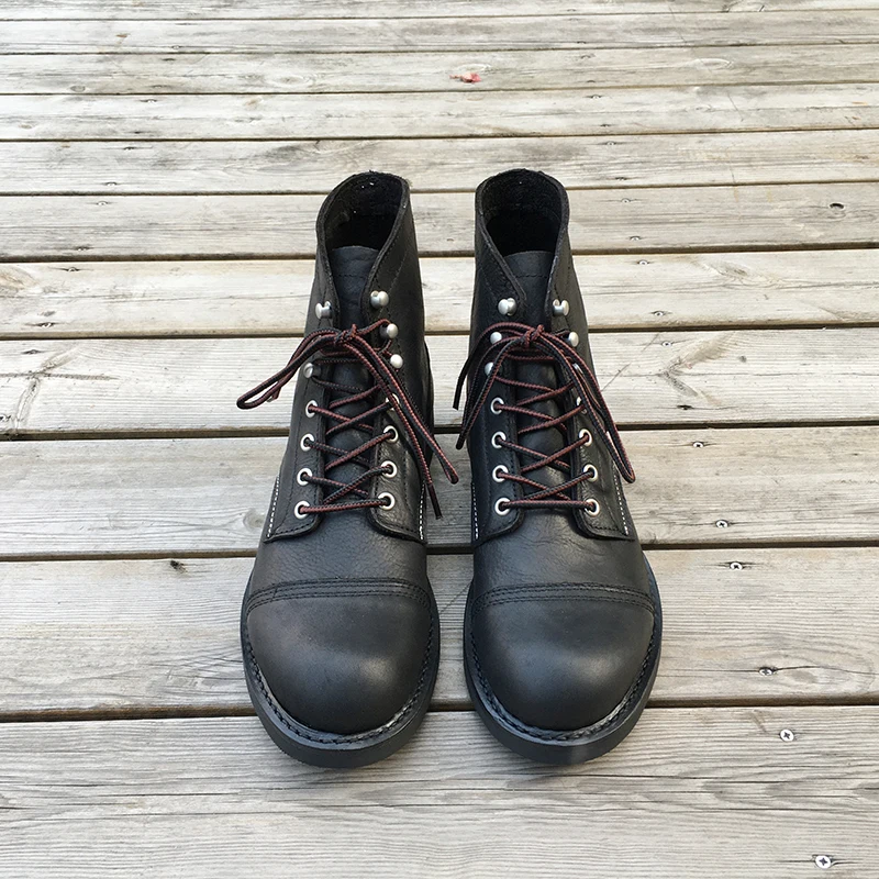 ニューメンズシューズ高級ブランドヴィンテージメンズブーツ牛革 - Men Formal Wear Shoes のレビューと価格