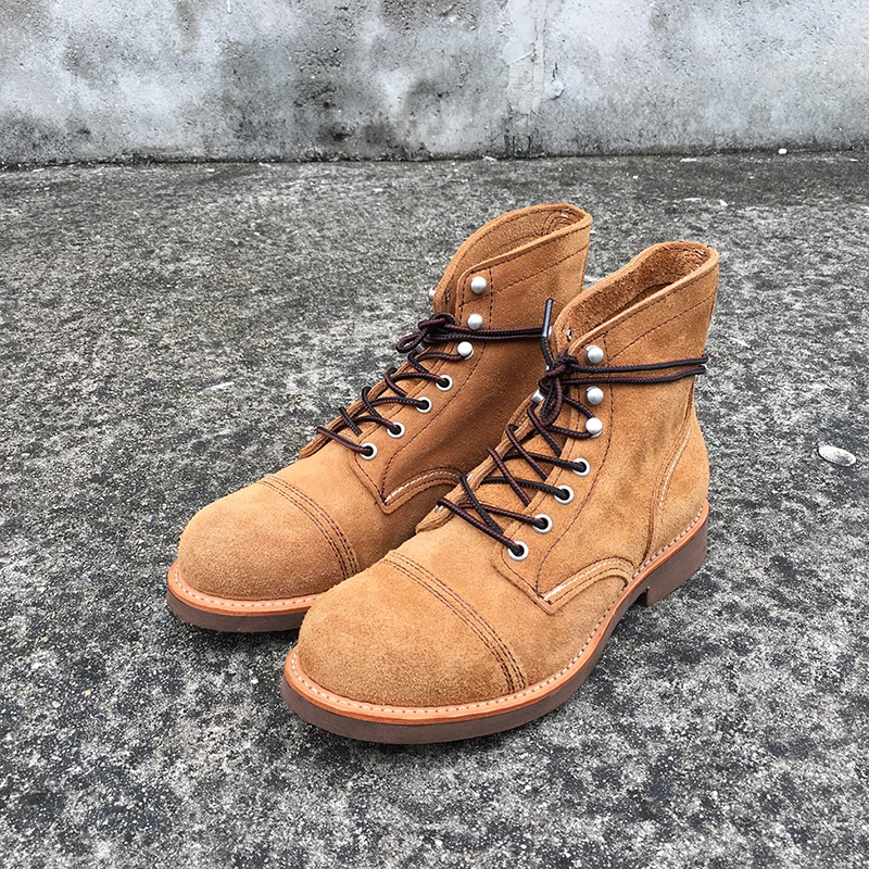 ニューメンズシューズ高級ブランドヴィンテージメンズブーツ牛革 - Men Formal Wear Shoes のレビューと価格