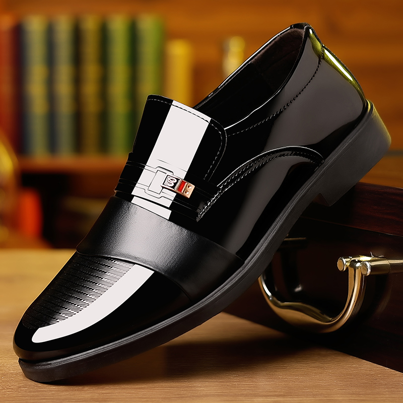 メンズフォーマルレザーシューズ、カジュアルビジネス、滑り止め - Men Formal Wear Shoes のレビューと価格